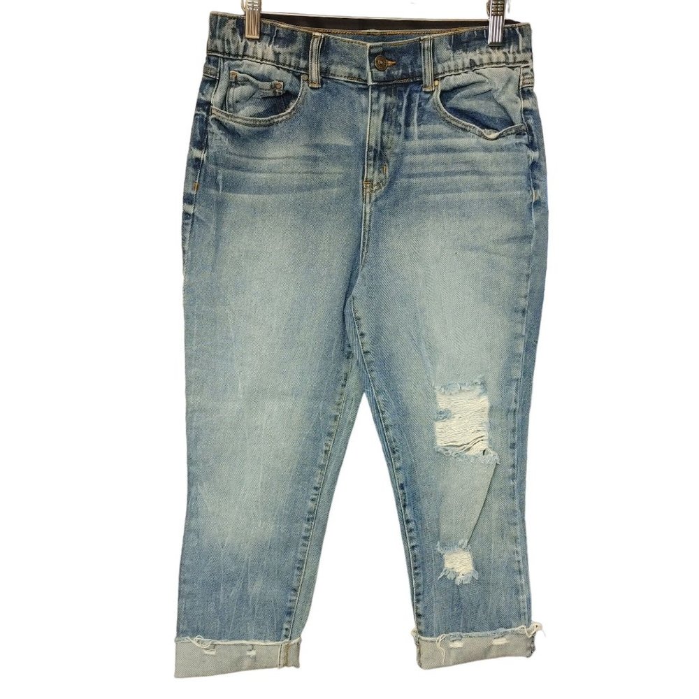 Rewash Brand | Women's Blue Denim Jean Capri's 7|28